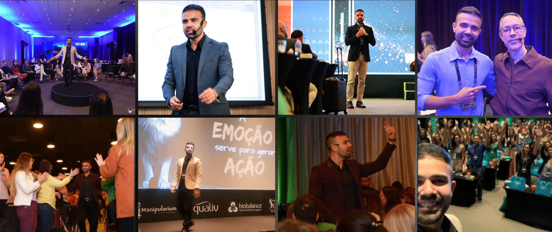 Roberto Garcia em palestras e eventos